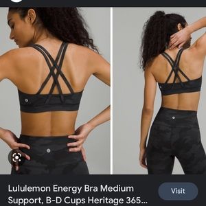Lululemon Athletica Energy Bra BNWT